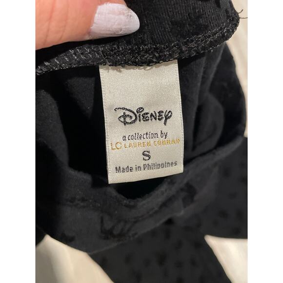 Disney x LC Lauren Conrad Bambi black leggings size small - Picture 4 of 4